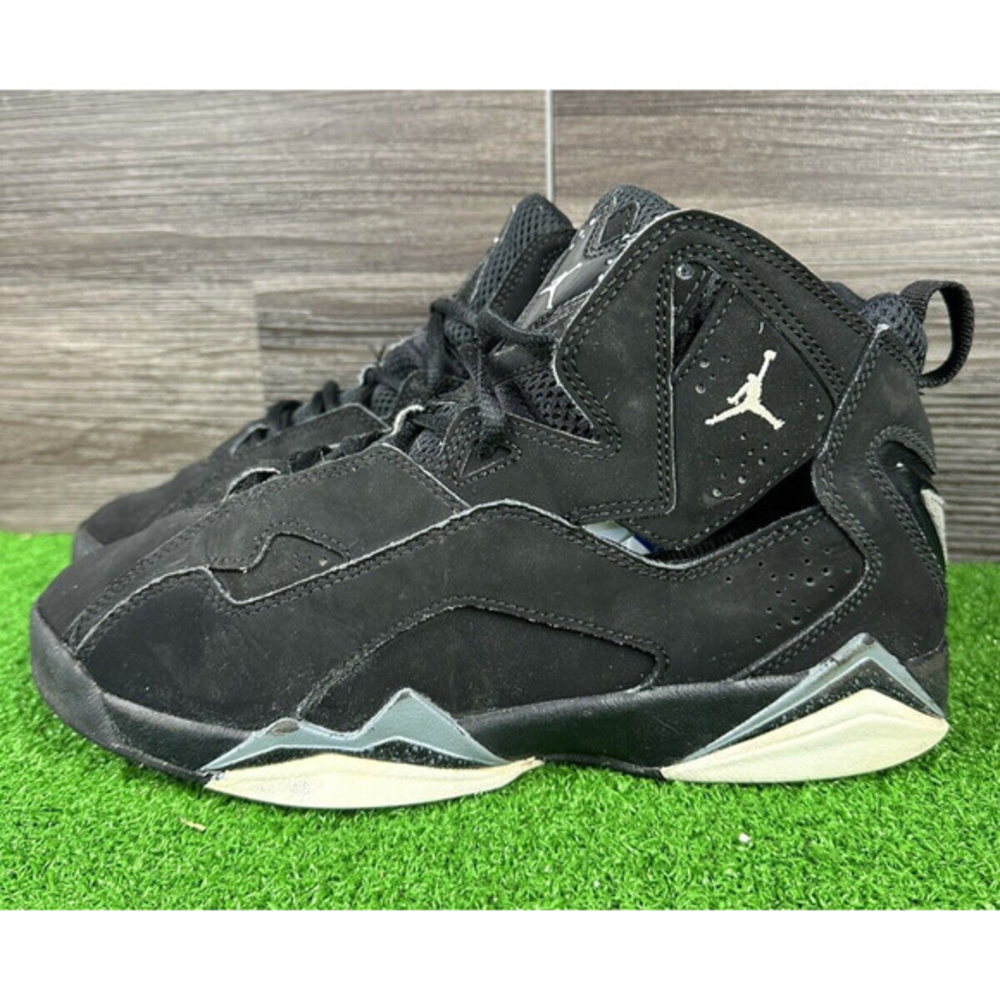 Nike Air Jordan True Flight Mens Size 7 Black Athletic Shoes Sneakers Womens 8.5